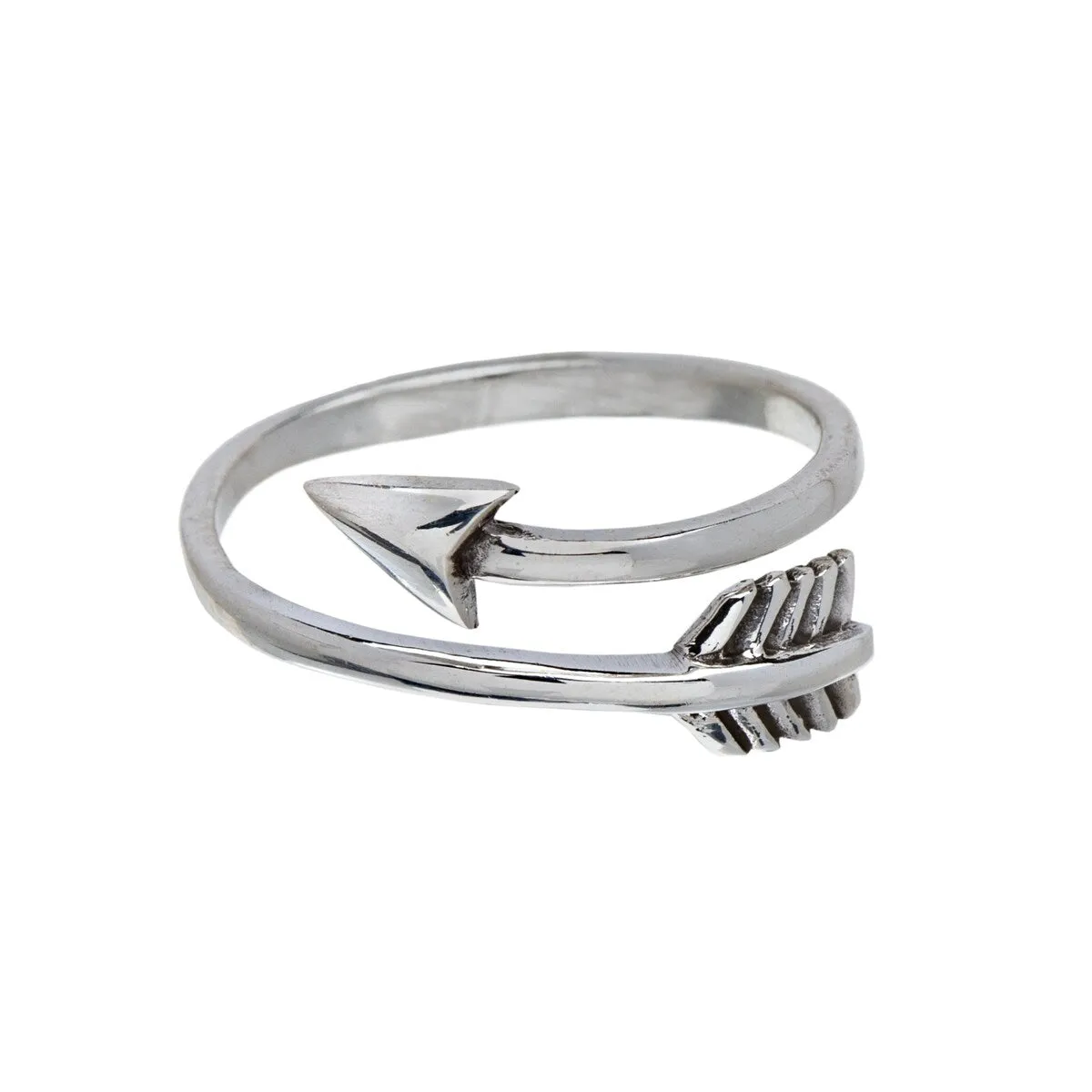 Sterling Silver Arrow Wrap Ring sold by Zulily