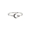 Sterling Silver Oxidized Moon & Star Ring sold by Zulily