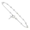 Italian Sterling Silver Rosary Bracelet sold by Zulily