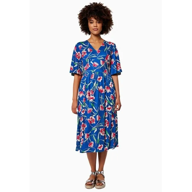 Leota Women's Zoe In Wild Tulip Dresss Blue sold by Zulily product image thumbnail 2