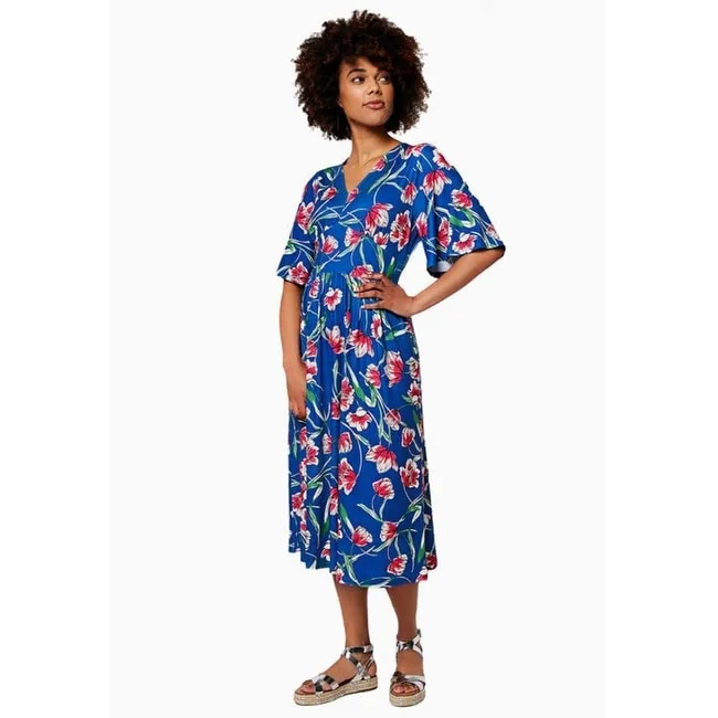 Leota Women's Zoe In Wild Tulip Dresss Blue sold by Zulily product image thumbnail 3