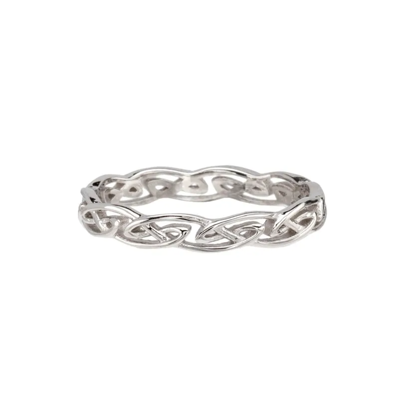 Sterling Silver Infinite Celtic Openwork Ring sold by Zulily