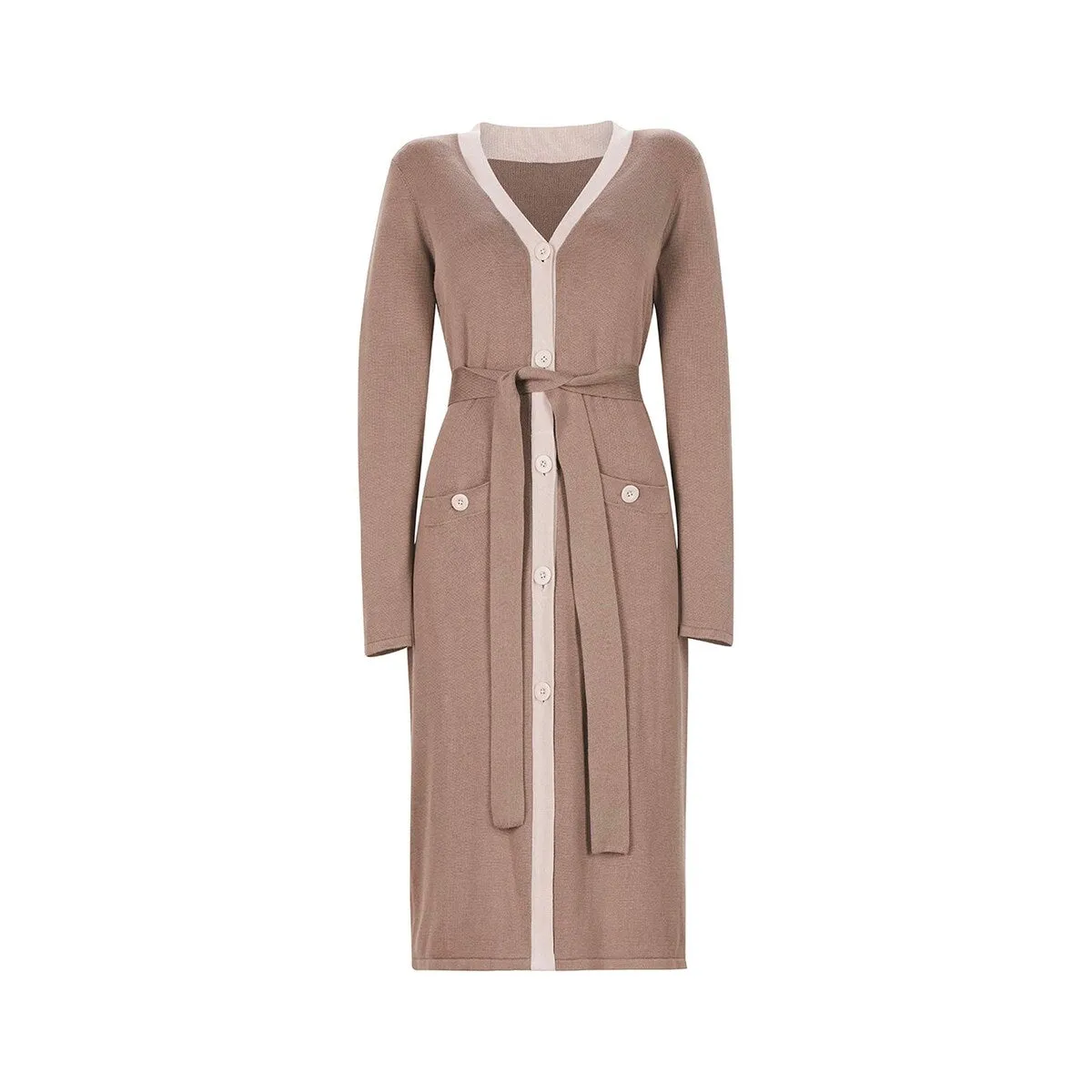 cabi Taupe Genteel Cardigan sold by Zulily