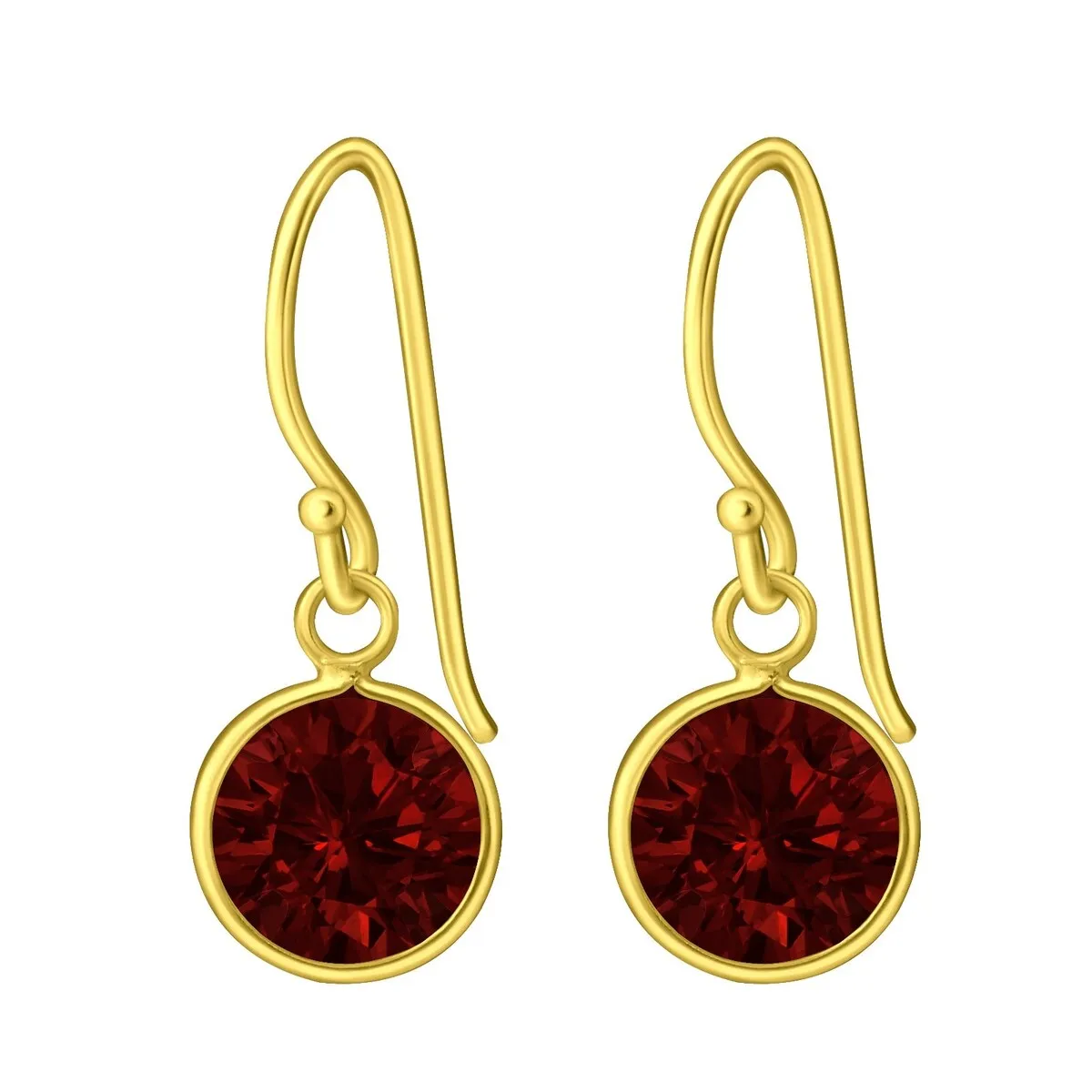 Cubic Zirconia & 18k Gold-Plated Drop Earrings sold by Zulily