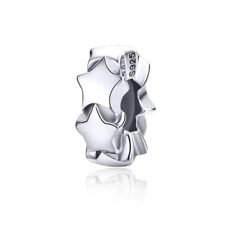 Sterling Silver Stars Bracelet Charm sold by Zulily
