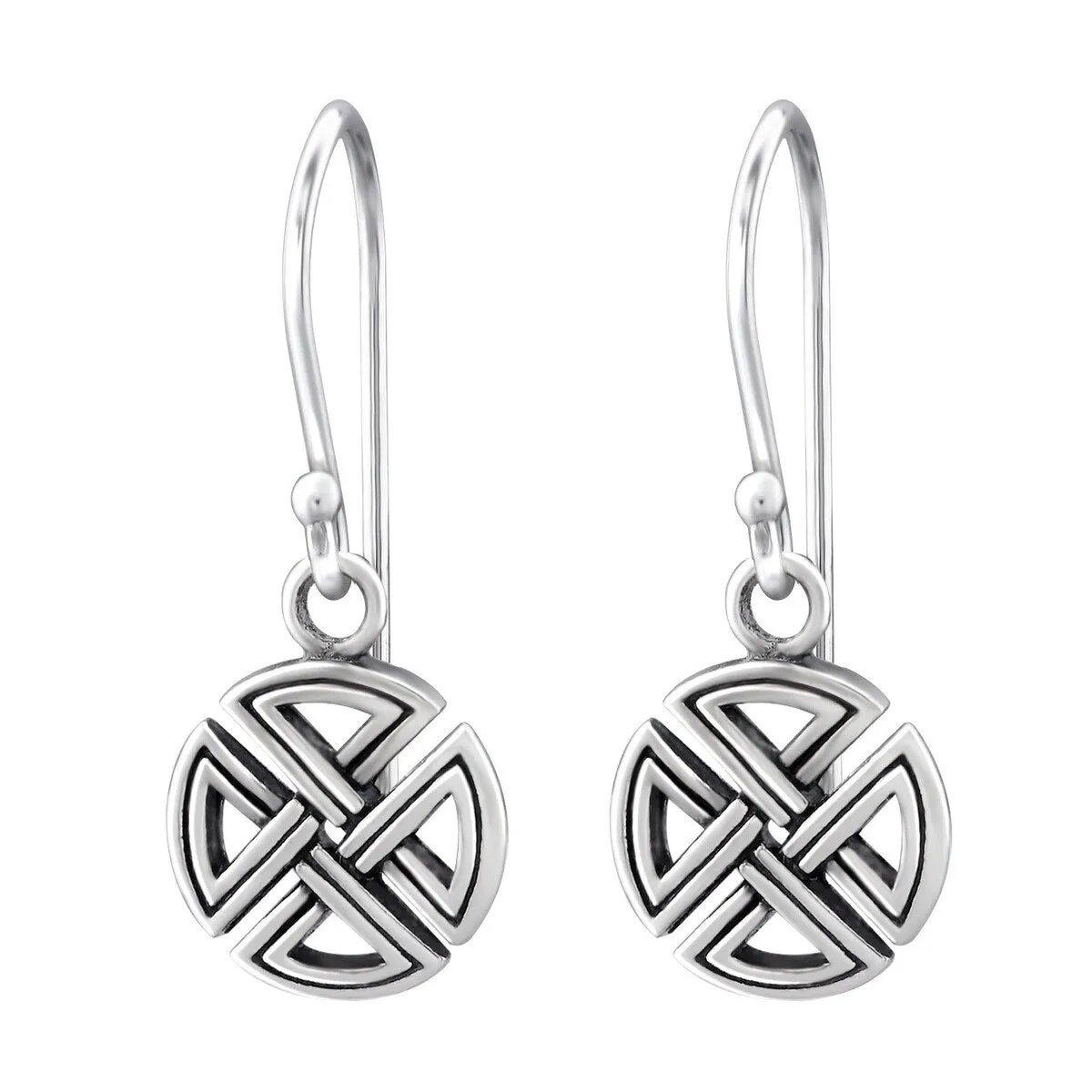 Sterling Silver Celtic Infinity Knot Drop Earrings sold by Zulily
