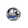 Sterling Silver & Cubic Zirconia Sail The Seas Charm sold by Zulily