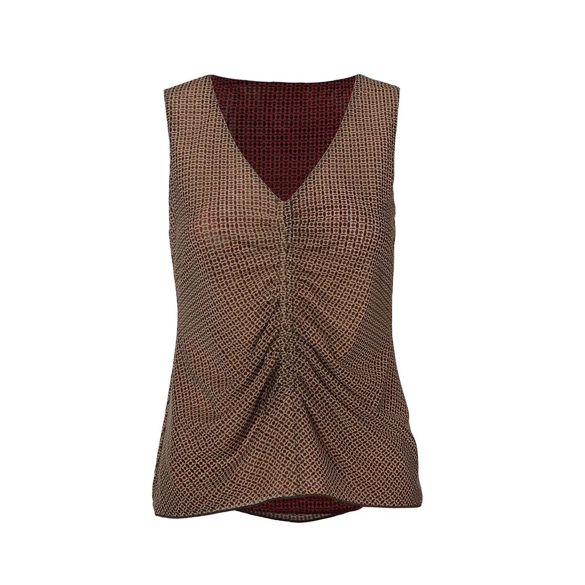 cabi Tile Print Sassy Top sold by Zulily