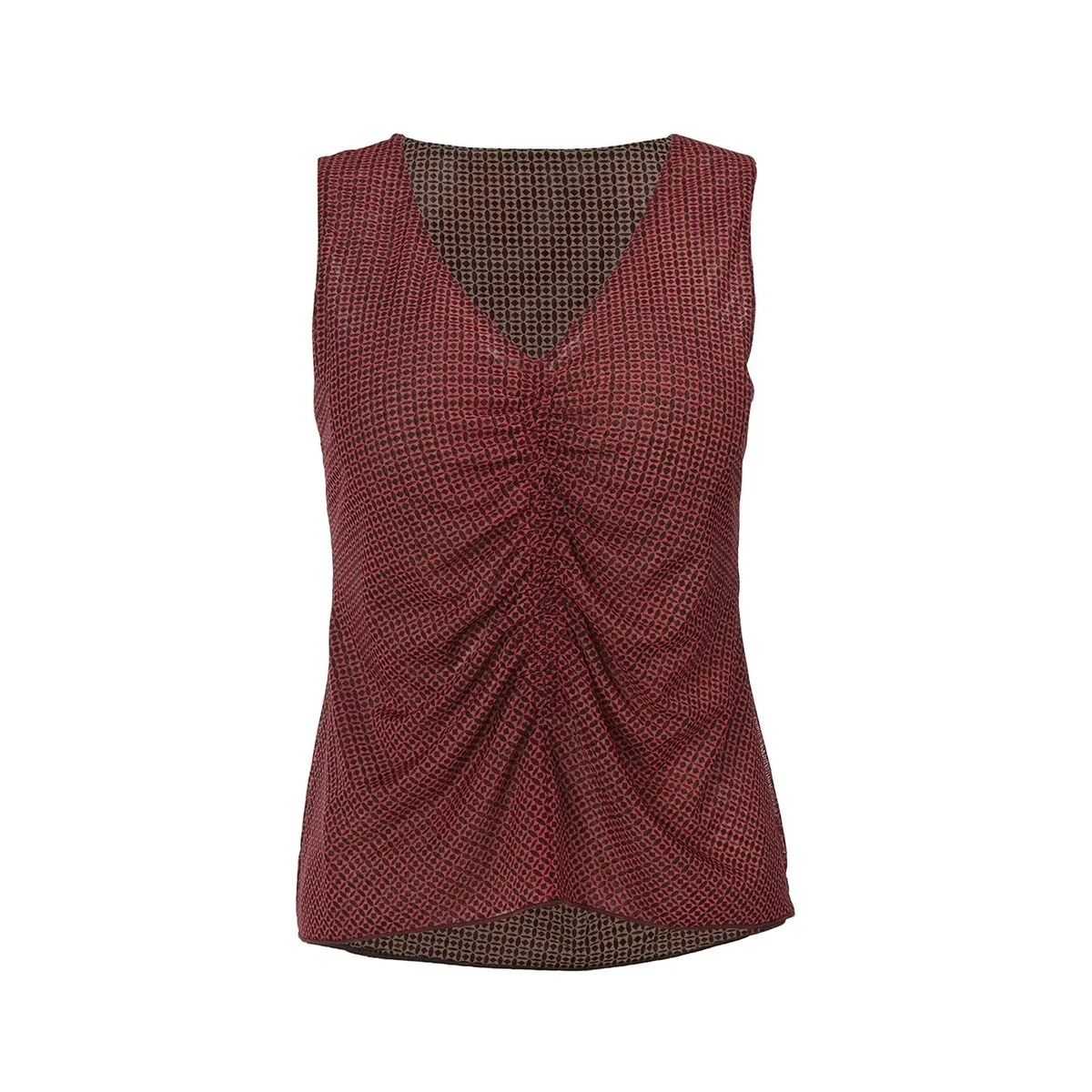 cabi Tile Print Sassy Top sold by Zulily product image thumbnail 2