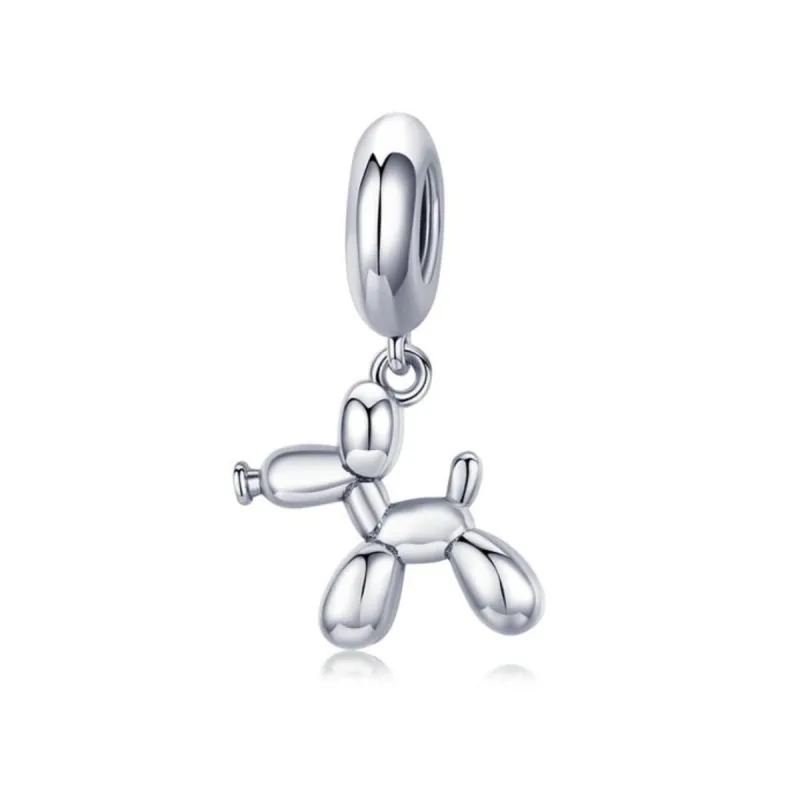Sterling Silver Balloon Dog Dangling Charm sold by Zulily