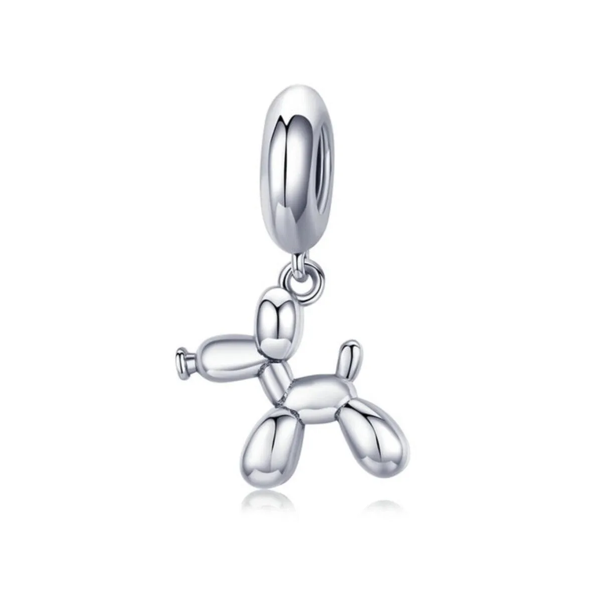 Sterling Silver Balloon Dog Dangling Charm sold by Zulily