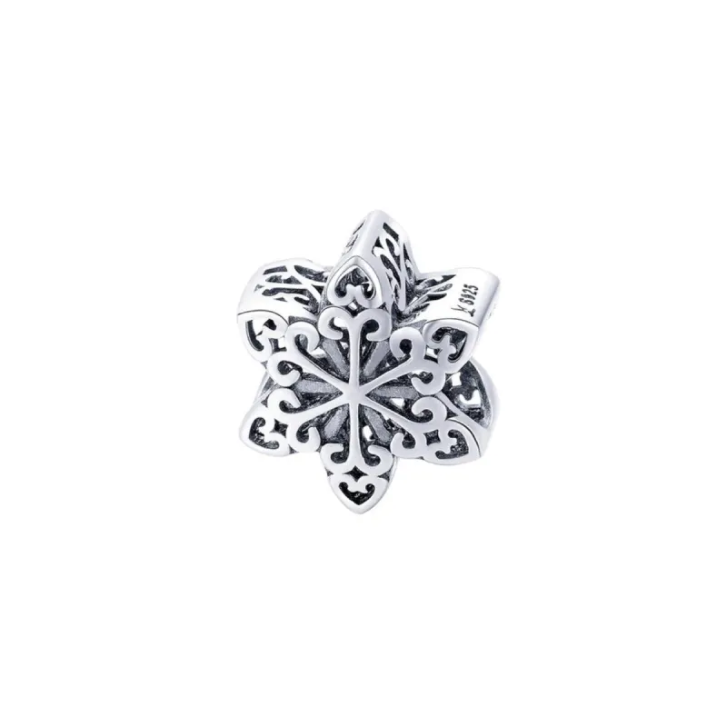 Sterling Silver Snowflake Charm sold by Zulily