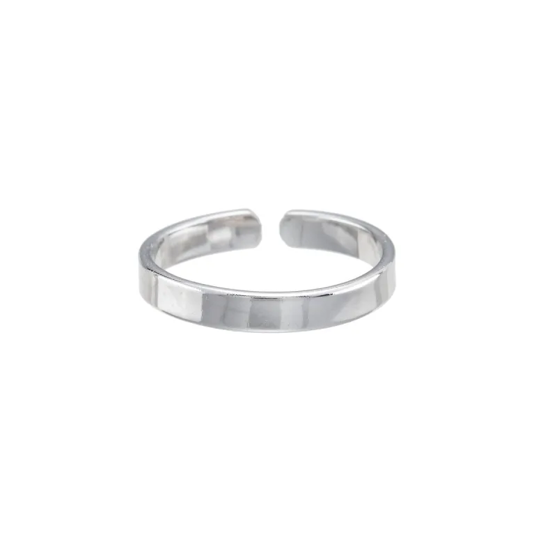 Sterling Silver Flat Band Toe Ring sold by Zulily