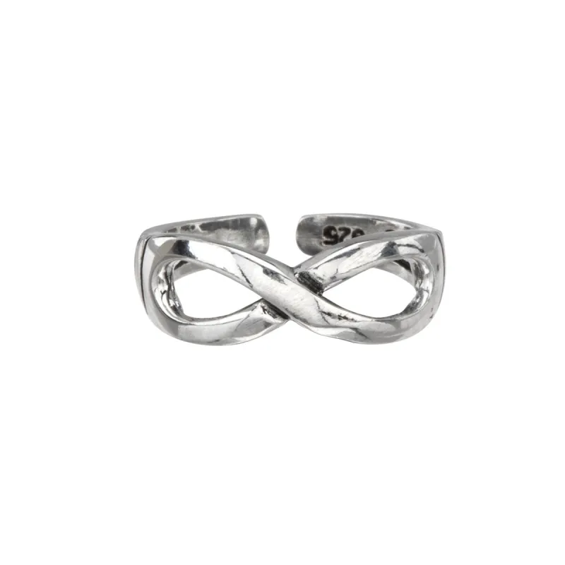 Sterling Silver Infinity Sign Toe Ring sold by Zulily