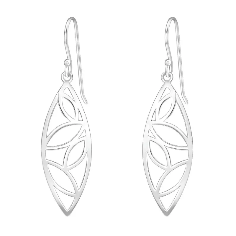 Sterling Silver Drop Earrings sold by Zulily