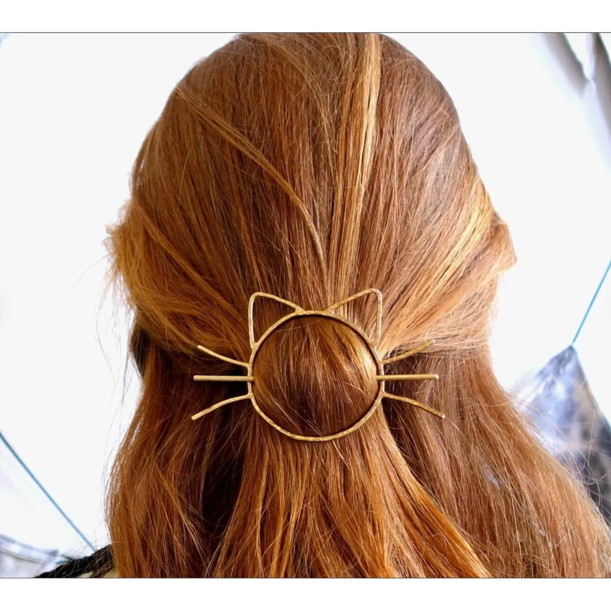 Goldtone Cat Hair Pin sold by Zulily product image thumbnail 2