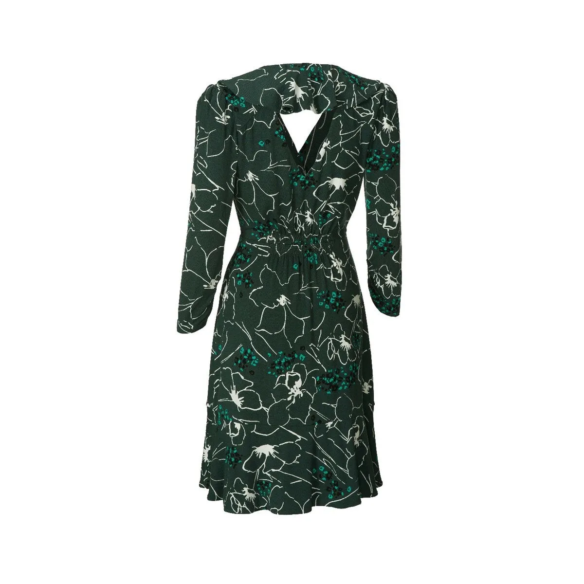 cabi Winter Floral Ruffle Up Dress sold by Zulily product image thumbnail 2