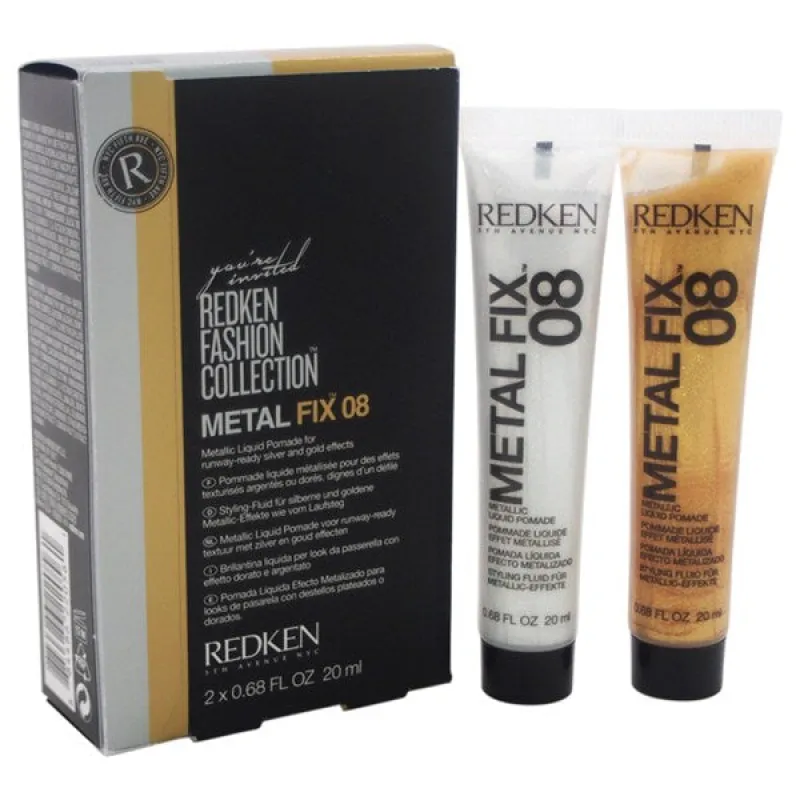 Fashion Collection Metal Fix 08 Metallic Liquid Pomade 2 x 0.68oz by Redken for Unisex - 2 x 0.68oz sold by Zulily