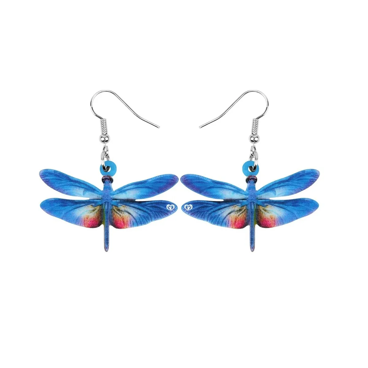 Blue Dragonfly Drop Earrings sold by Zulily