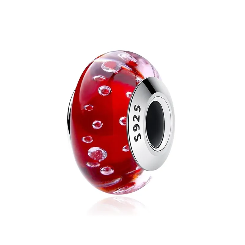 Sterling Silver & Bubbled Bracelet Charm sold by Zulily