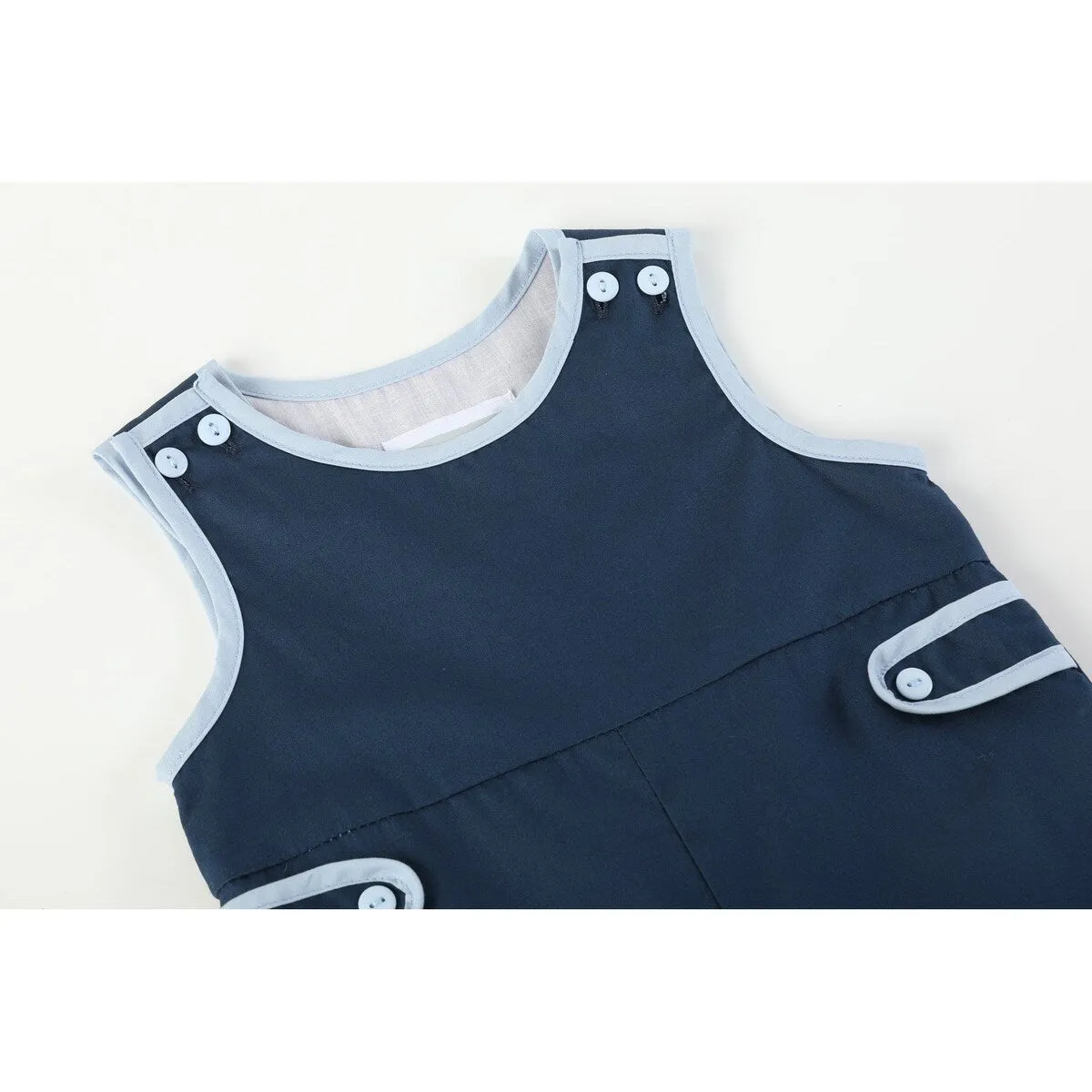 Dark Blue Overalls sold by Zulily product image thumbnail 5