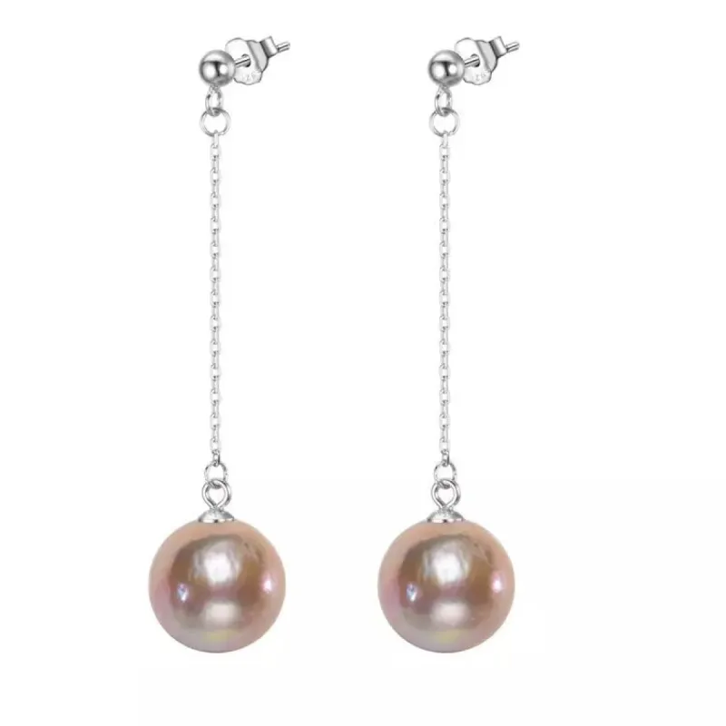 Freshwater Cultured Pearl Threader Drop Earrings sold by Zulily