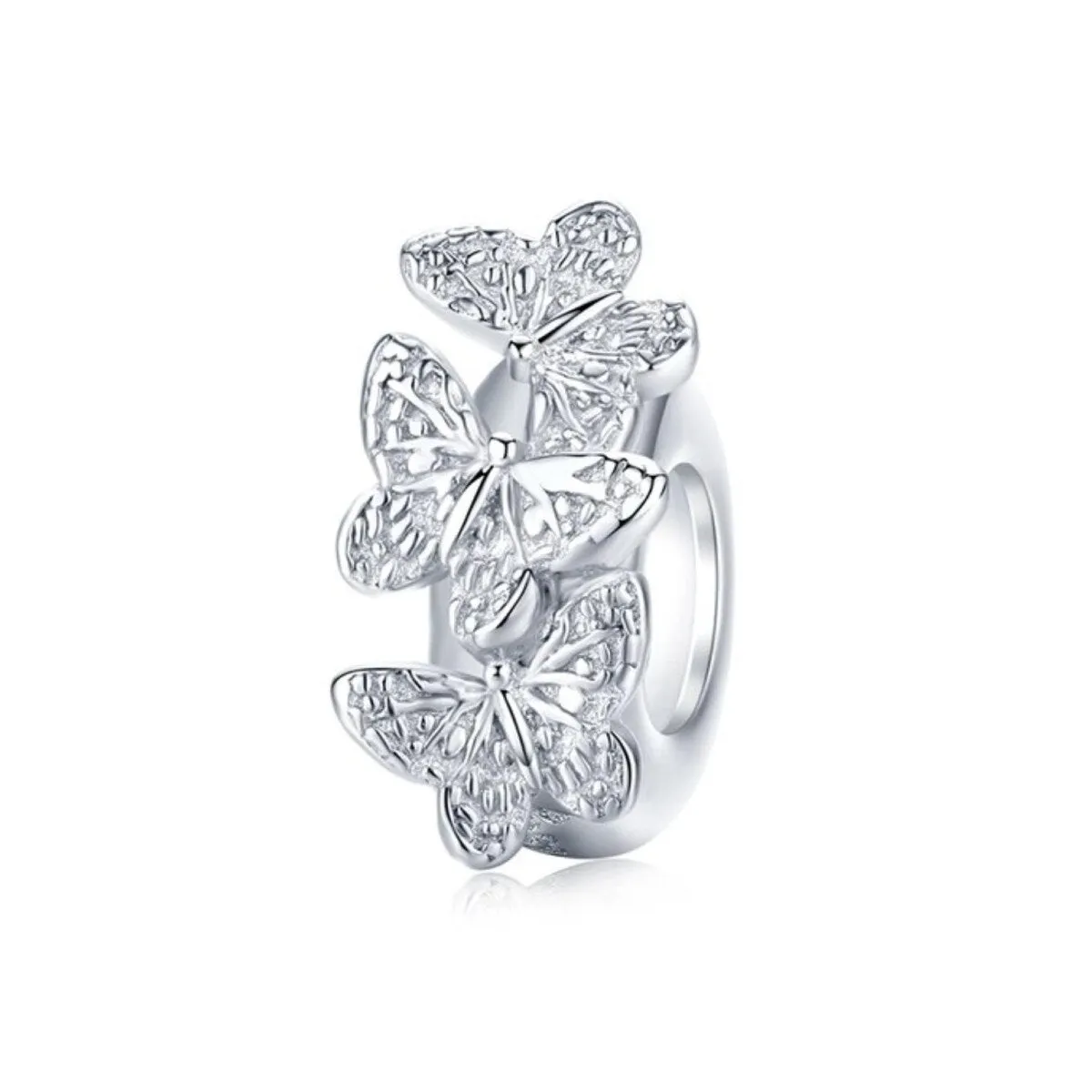 Sterling Silver Butterflies Charm sold by Zulily