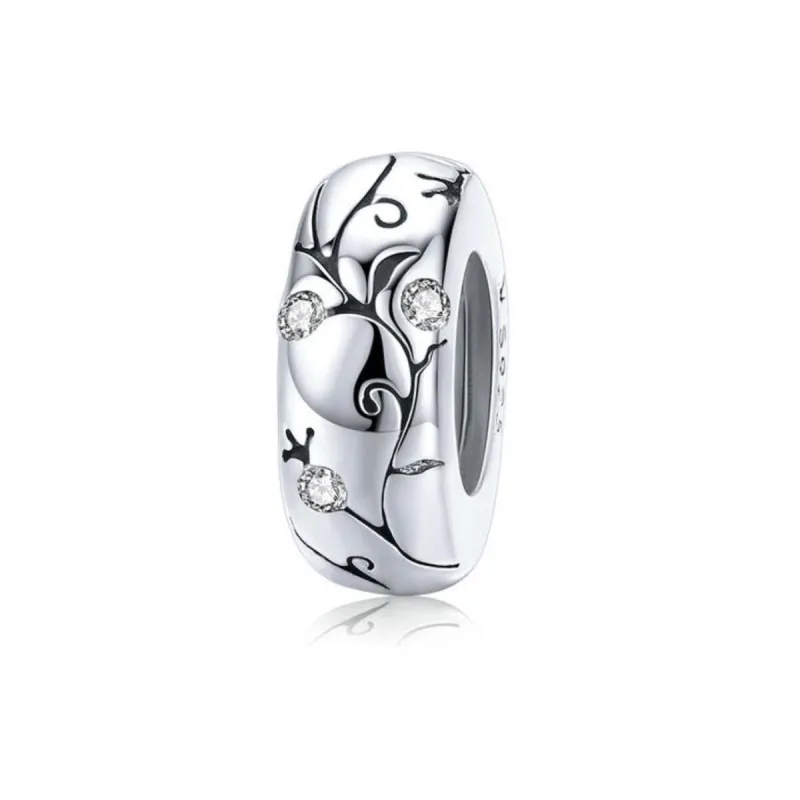 Sterling Silver Cubic Zirconia Vines Charm sold by Zulily