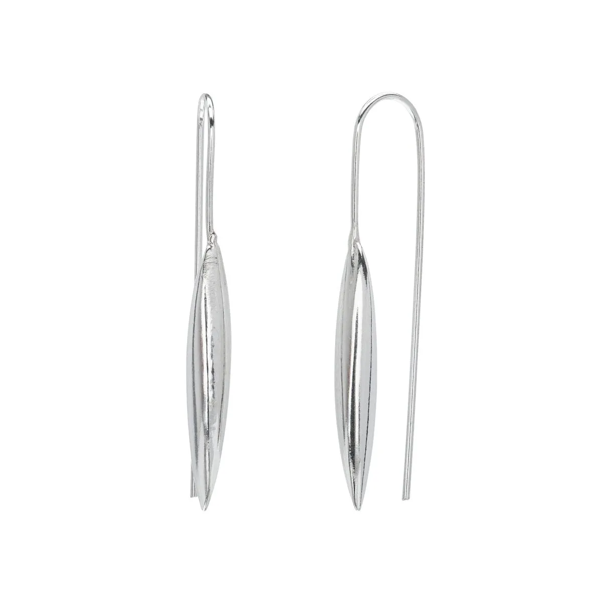 Sterling Silver Long Marquis Threader Earrings sold by Zulily