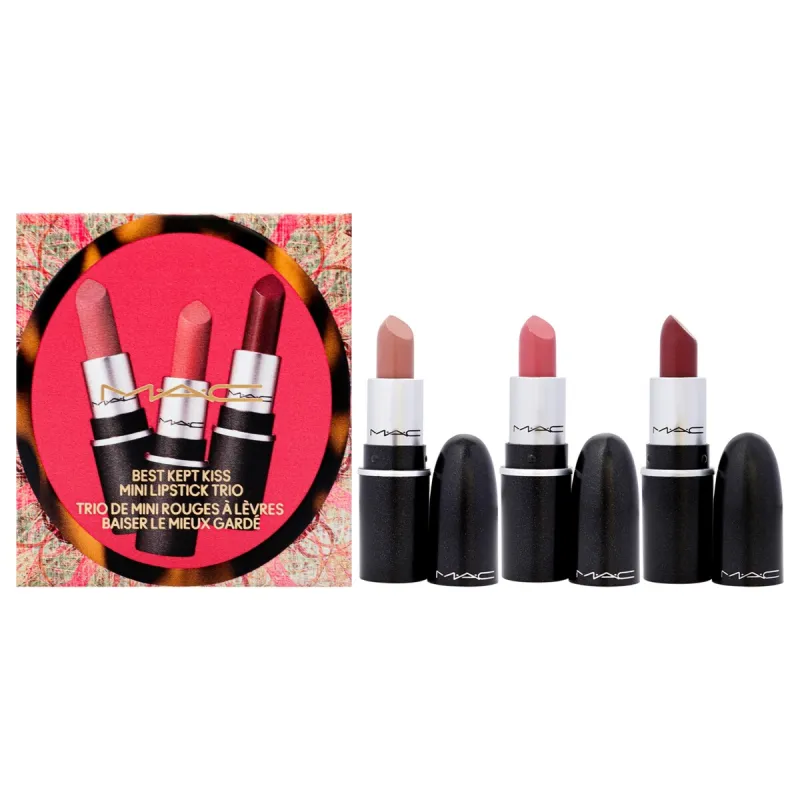 Best Kept Kiss Mini Lipstick Trio 3Pc by MAC for Women sold by Zulily