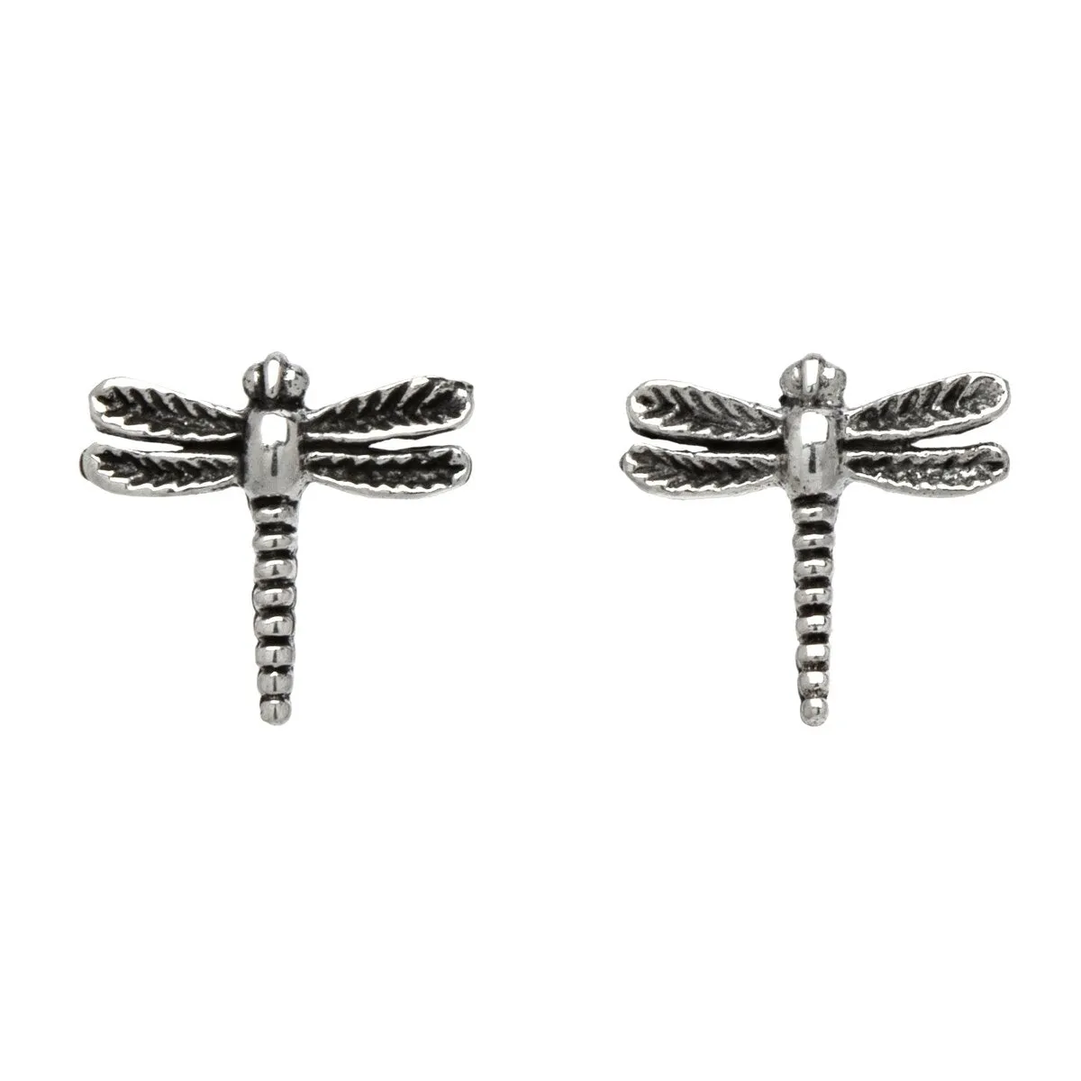 Sterling Silver Dragonfly Stud Earrings sold by Zulily