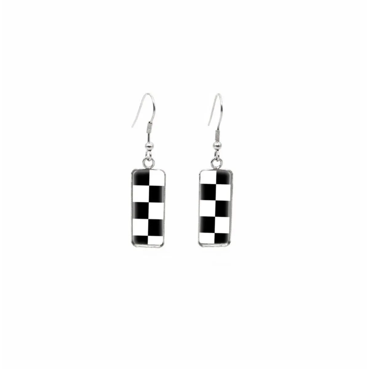 Patterned Rectangular Drop Earrings sold by Zulily