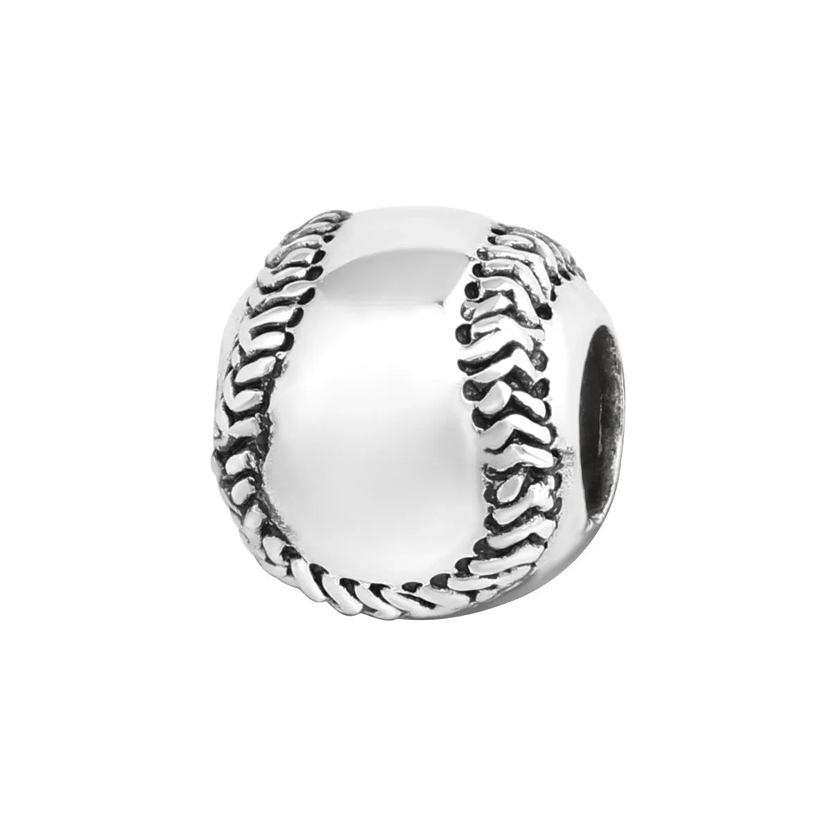 Sterling Silver Baseball Charm sold by Zulily