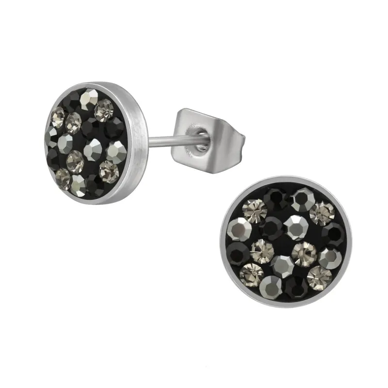 Sterling Silver & Cubic Zirconia Round Cluster Earrings sold by Zulily