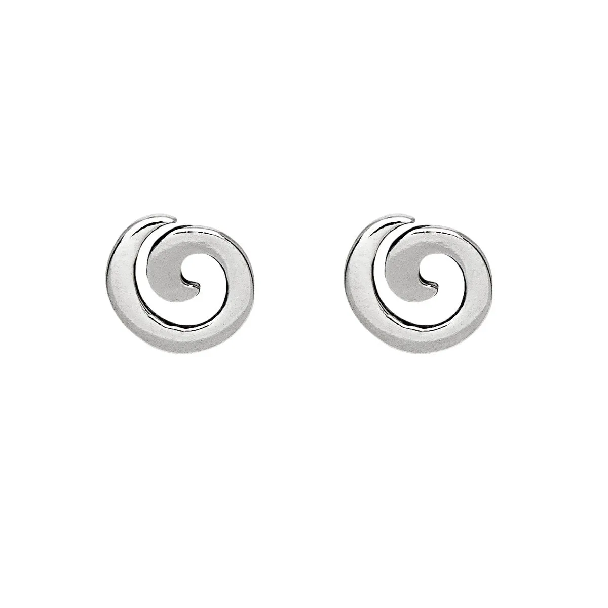 Sterling Silver Spiral Stud Earrings sold by Zulily