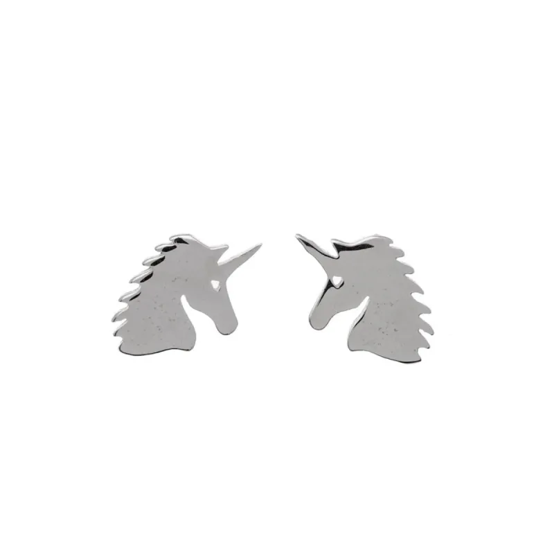 Sterling Silver Unicorn Stud Earrings sold by Zulily