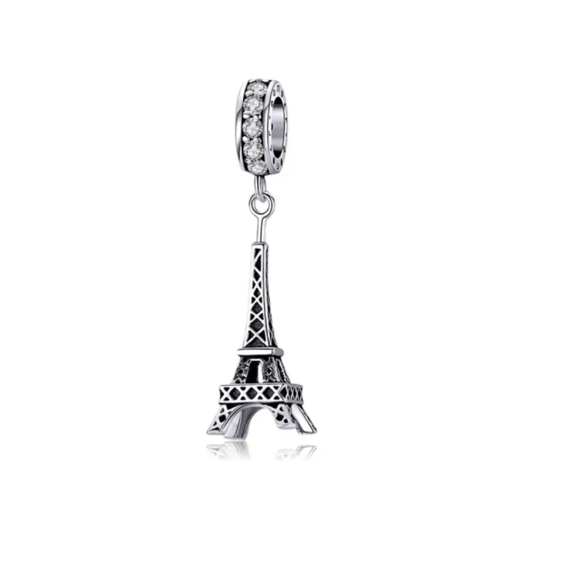 Sterling Silver Dangling Eiffel Tower Charm sold by Zulily