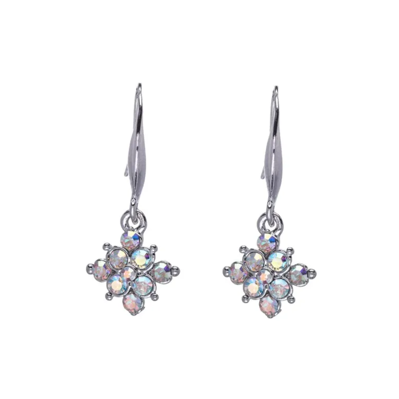 Aurora Borealis Swarovski Crystal Sparkle Drop Earrings sold by Zulily