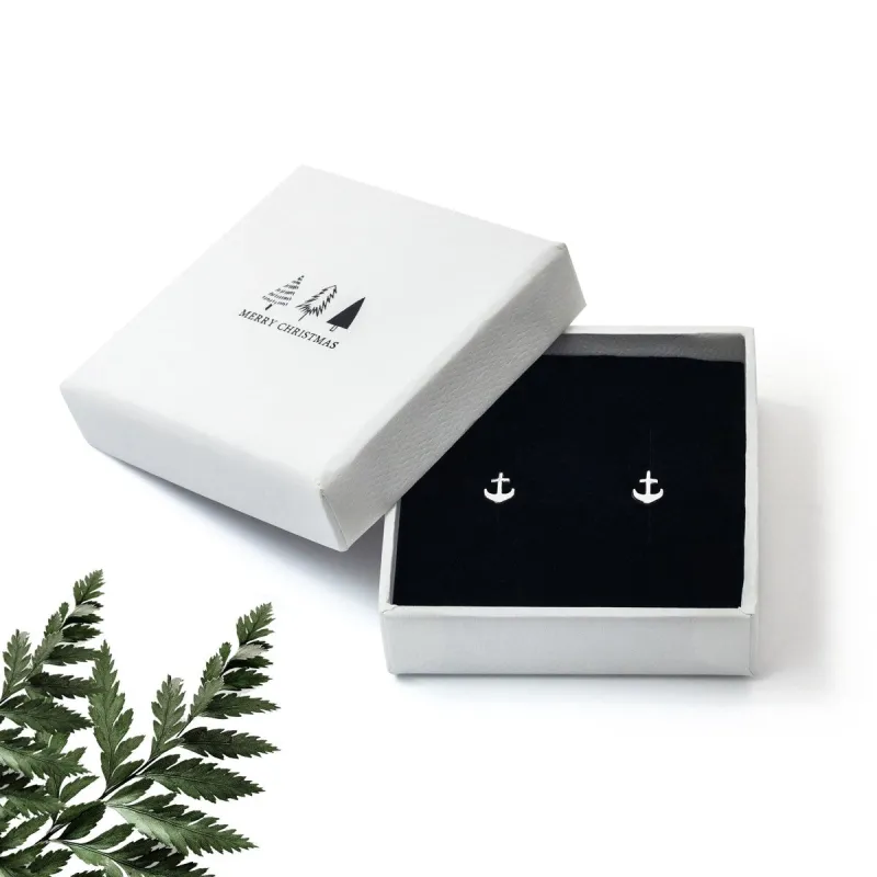 Sterling Silver Anchor Stud Earrings sold by Zulily