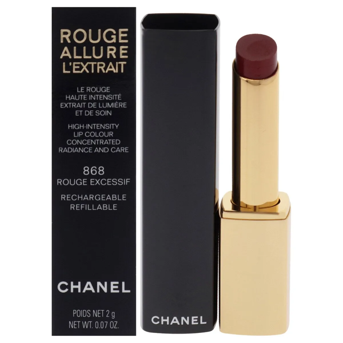 Rouge Allure Lextrait Lipstick - 868 Rouge Excessif 0.07oz - 868 Rouge Excessif - 0.07 oz sold by Zulily