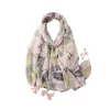 Light Pink Bird Scarf sold by Zulily