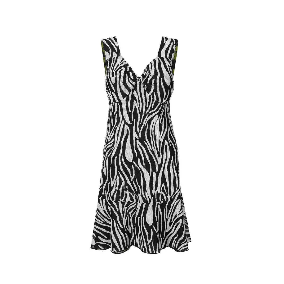 cabi Black and Green Samba Dress sold by Zulily product image thumbnail 3