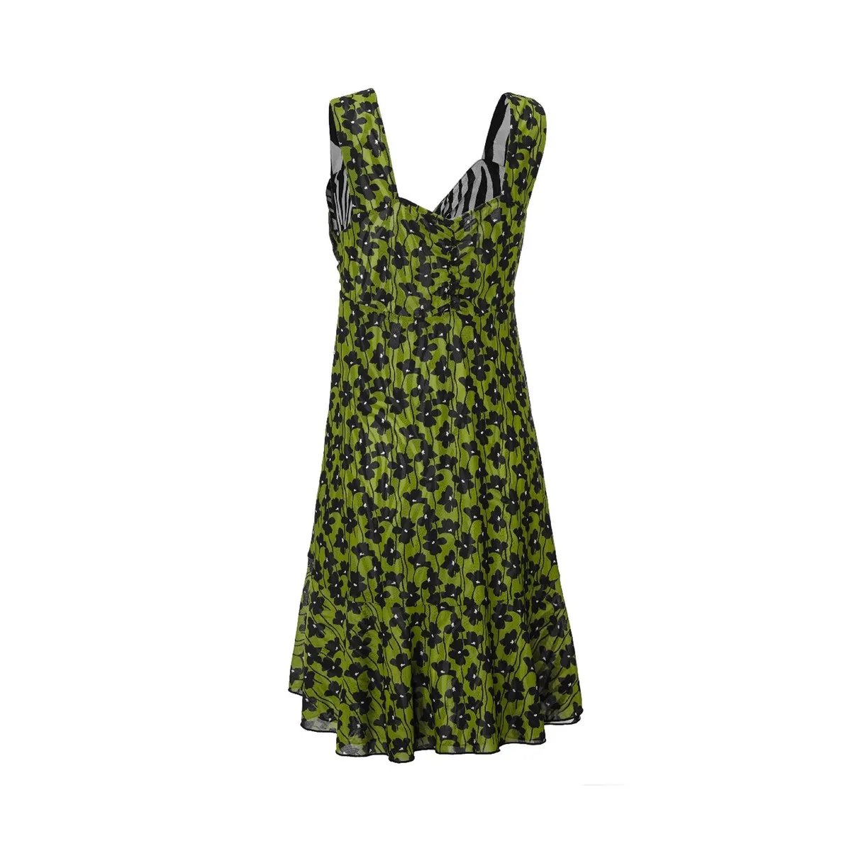 cabi Black and Green Samba Dress sold by Zulily product image thumbnail 2