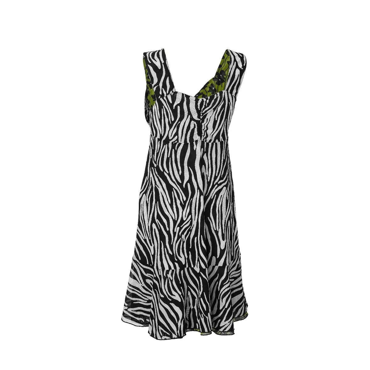 cabi Black and Green Samba Dress sold by Zulily product image thumbnail 4