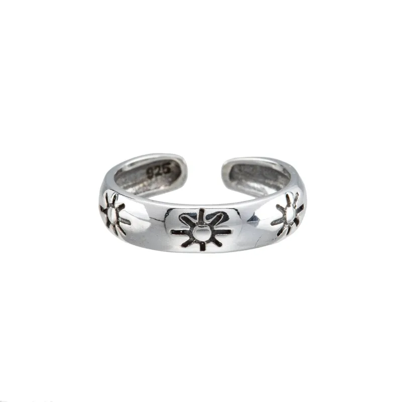 Sterling Silver Sunshine Toe Ring sold by Zulily