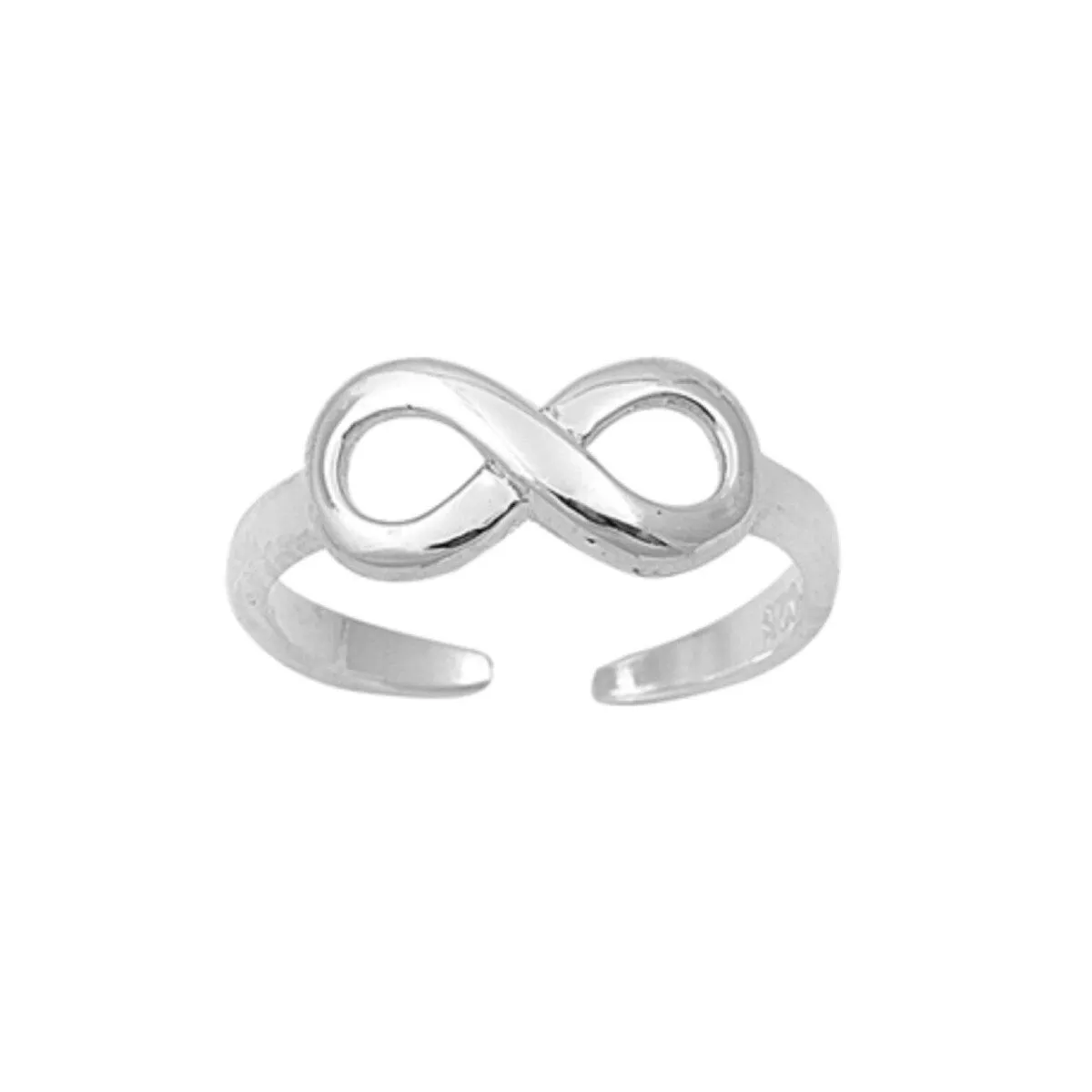 Sterling Silver Infinity Toe Ring sold by Zulily