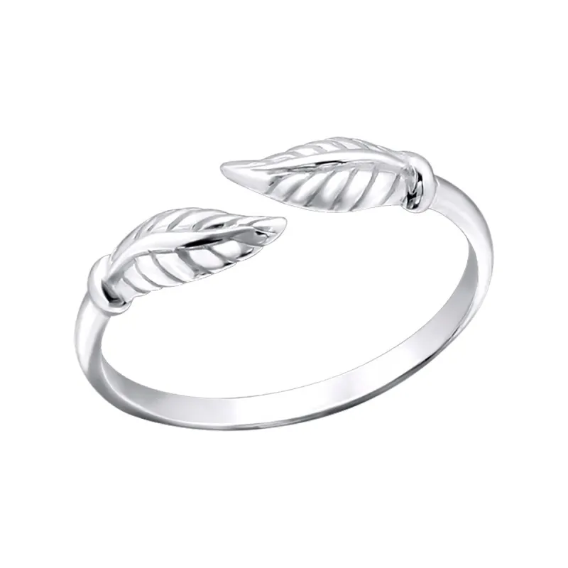 Sterling Silver Leaves Toe Ring sold by Zulily