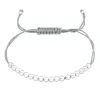 Sterling Silver Adjustable Beaded Bracelet sold by Zulily