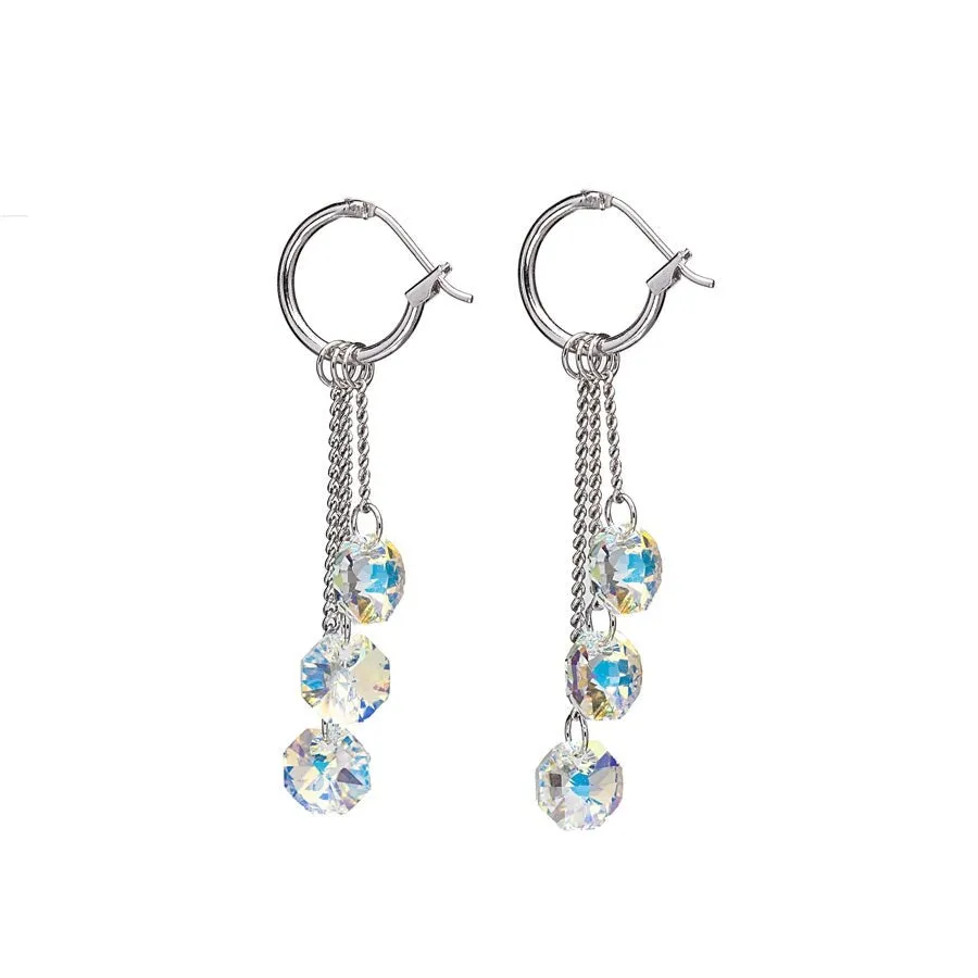 Aurora Borealis Drop Earrings With Swarovski Crystals - Aurora Borealis sold by Zulily