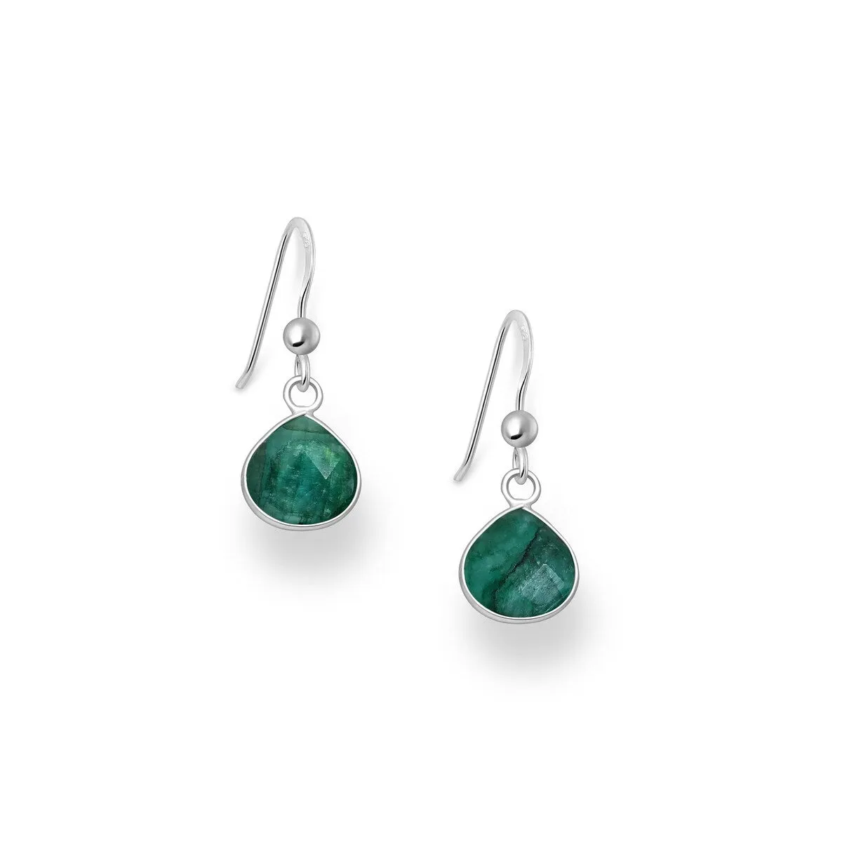 Sterling Silver Gemstone Drop Earrings sold by Zulily product image thumbnail 2